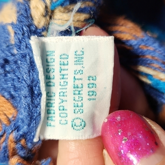 Segrets Sun Prints 90s Knitted Vest - Picture 9 of 10